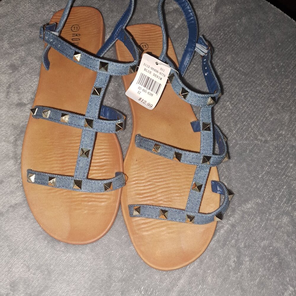 Studded sandals